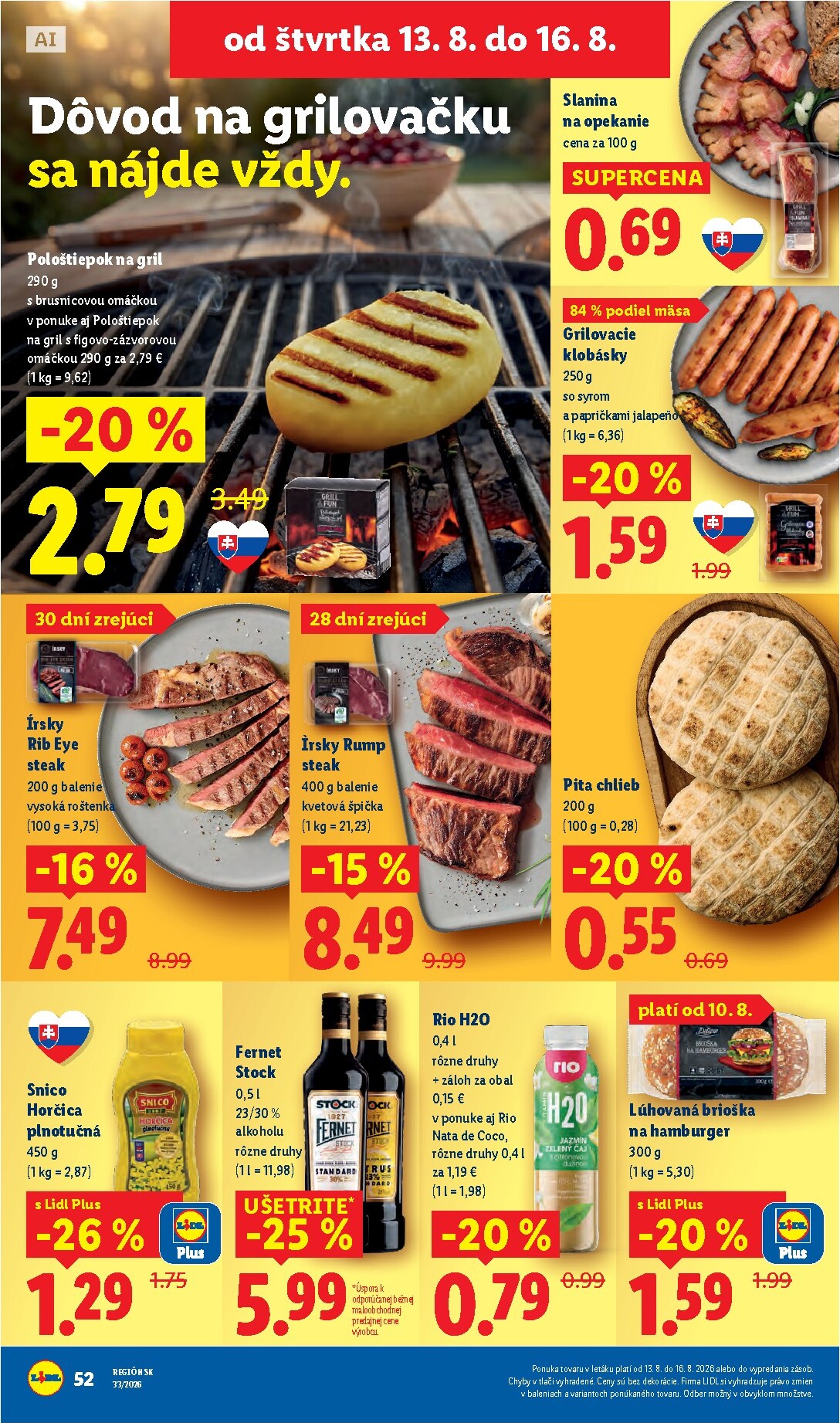 lidl - Nový Lidl leták od pondelka, 10.08.2026 do nedele, 16.08.2026 - page: 68