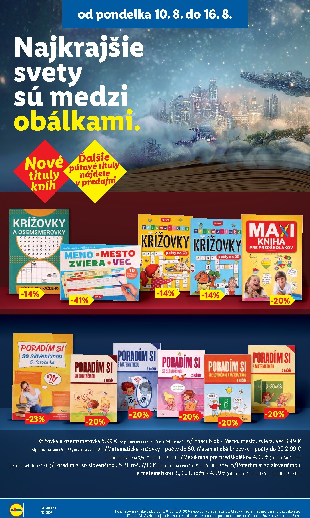 lidl - Nový Lidl leták od pondelka, 10.08.2026 do nedele, 16.08.2026 - page: 38