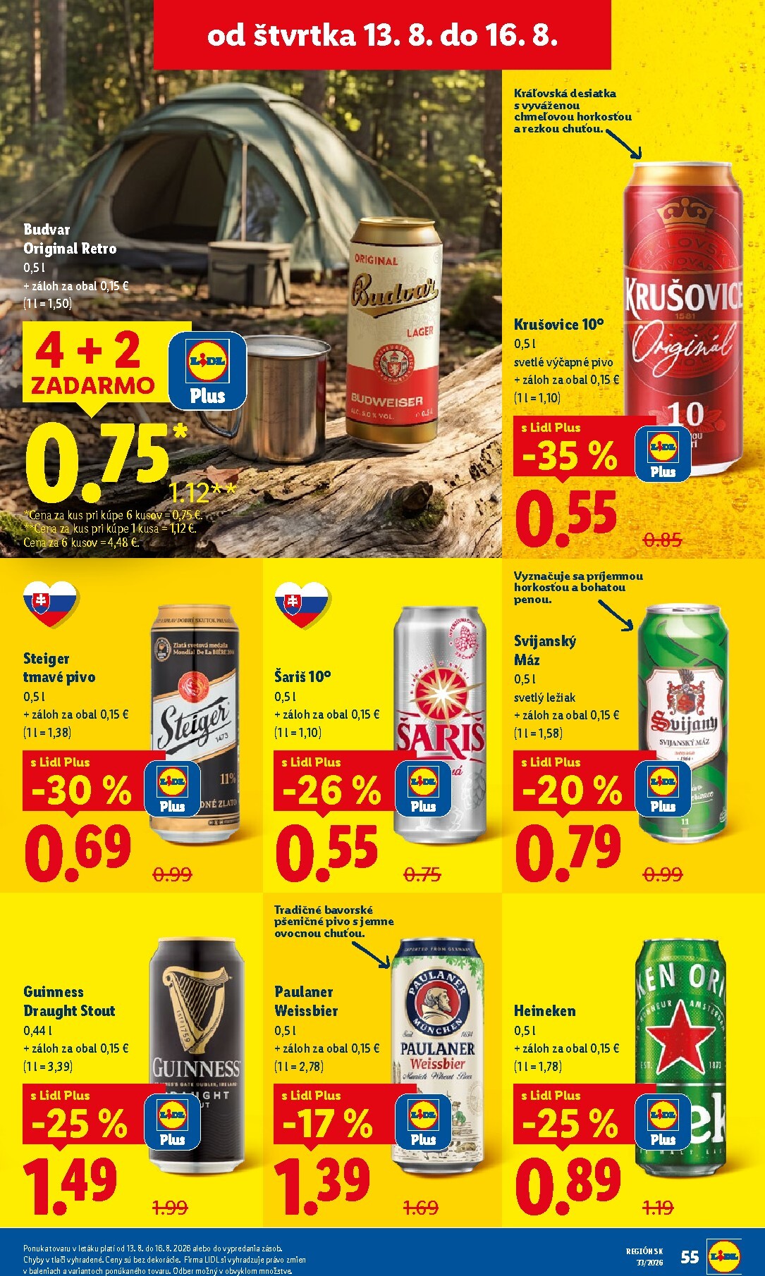 lidl - Nový Lidl leták od pondelka, 10.08.2026 do nedele, 16.08.2026 - page: 71