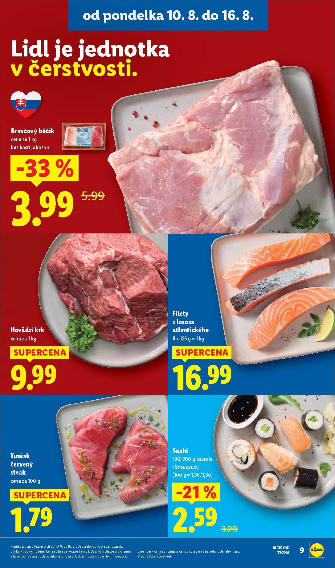 lidl - Nový Lidl leták od pondelka, 10.08.2026 do nedele, 16.08.2026 - page: 13