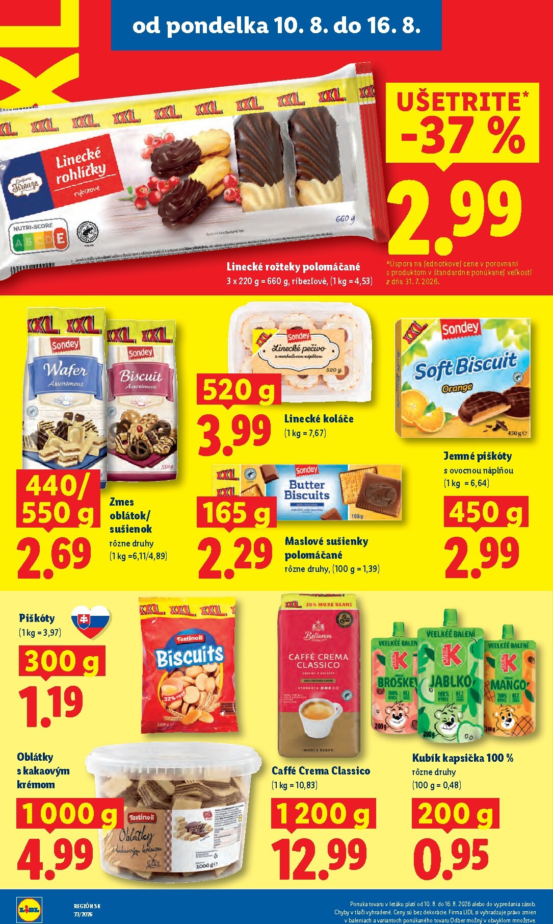 lidl - Nový Lidl leták od pondelka, 10.08.2026 do nedele, 16.08.2026 - page: 30