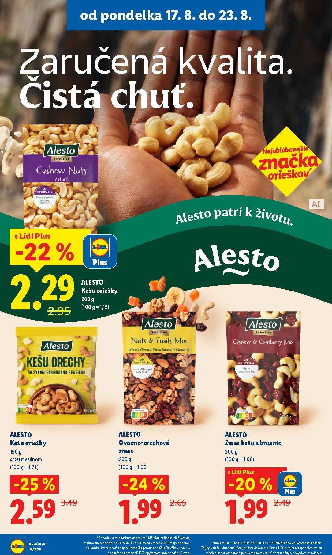 lidl - Nový Lidl leták od pondelka, 17.08.2026 do nedele, 23.08.2026 - page: 38