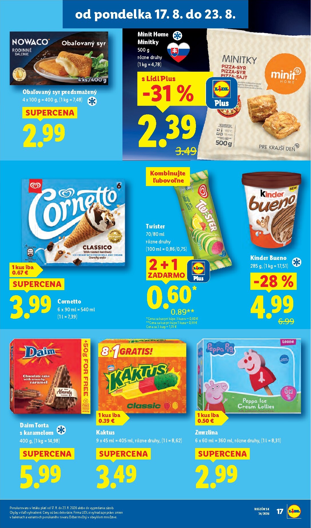lidl - Nový Lidl leták od pondelka, 17.08.2026 do nedele, 23.08.2026 - page: 21