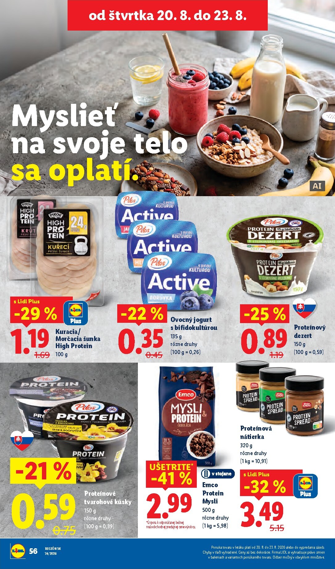 lidl - Nový Lidl leták od pondelka, 17.08.2026 do nedele, 23.08.2026 - page: 70