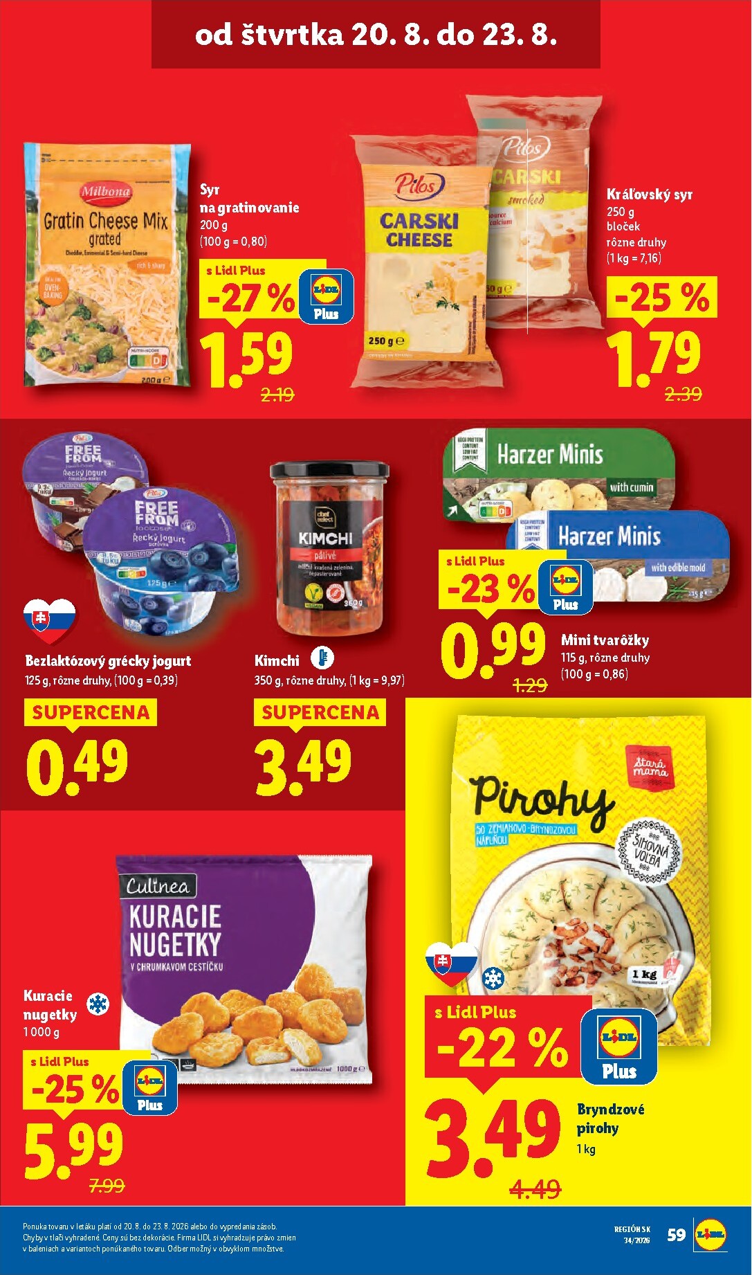 lidl - Nový Lidl leták od pondelka, 17.08.2026 do nedele, 23.08.2026 - page: 77