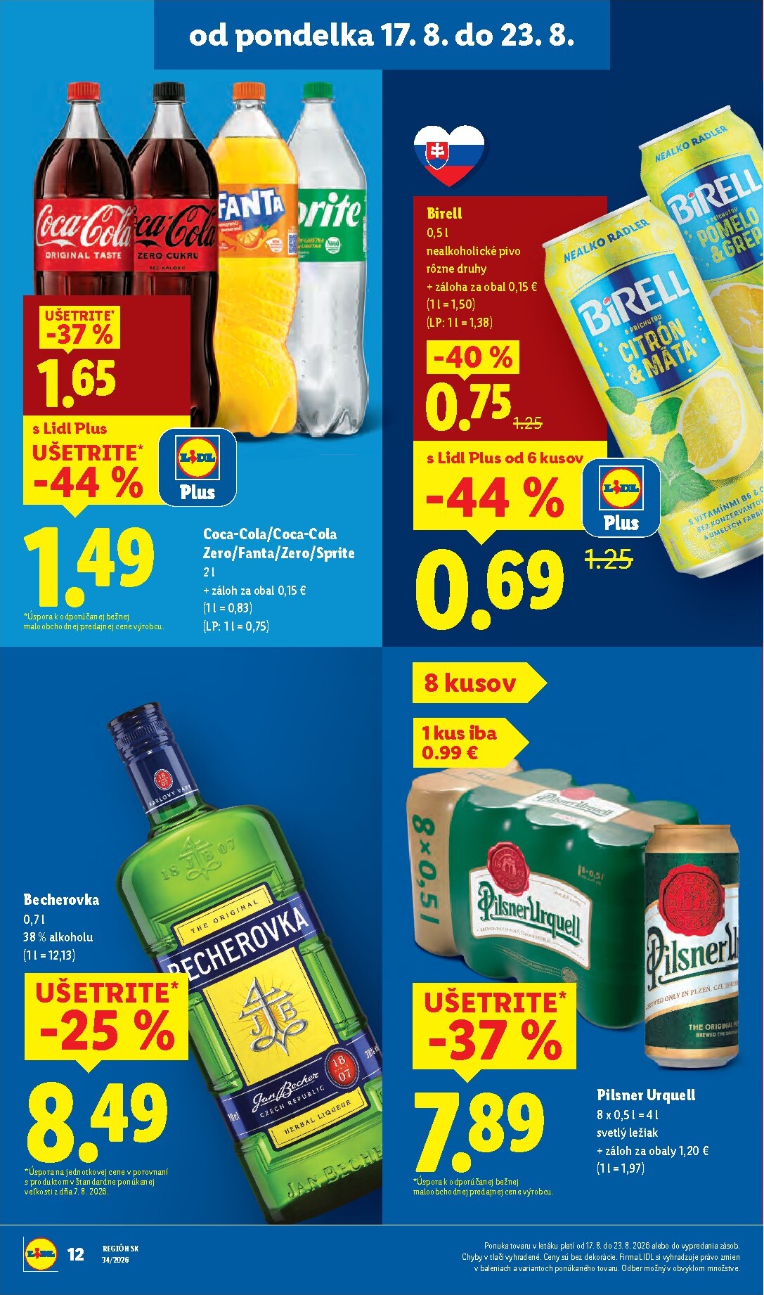 lidl - Nový Lidl leták od pondelka, 17.08.2026 do nedele, 23.08.2026 - page: 16