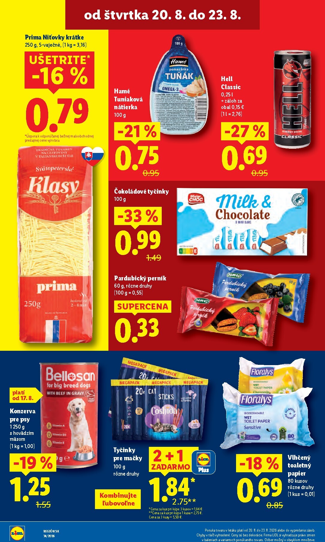 lidl - Nový Lidl leták od pondelka, 17.08.2026 do nedele, 23.08.2026 - page: 78