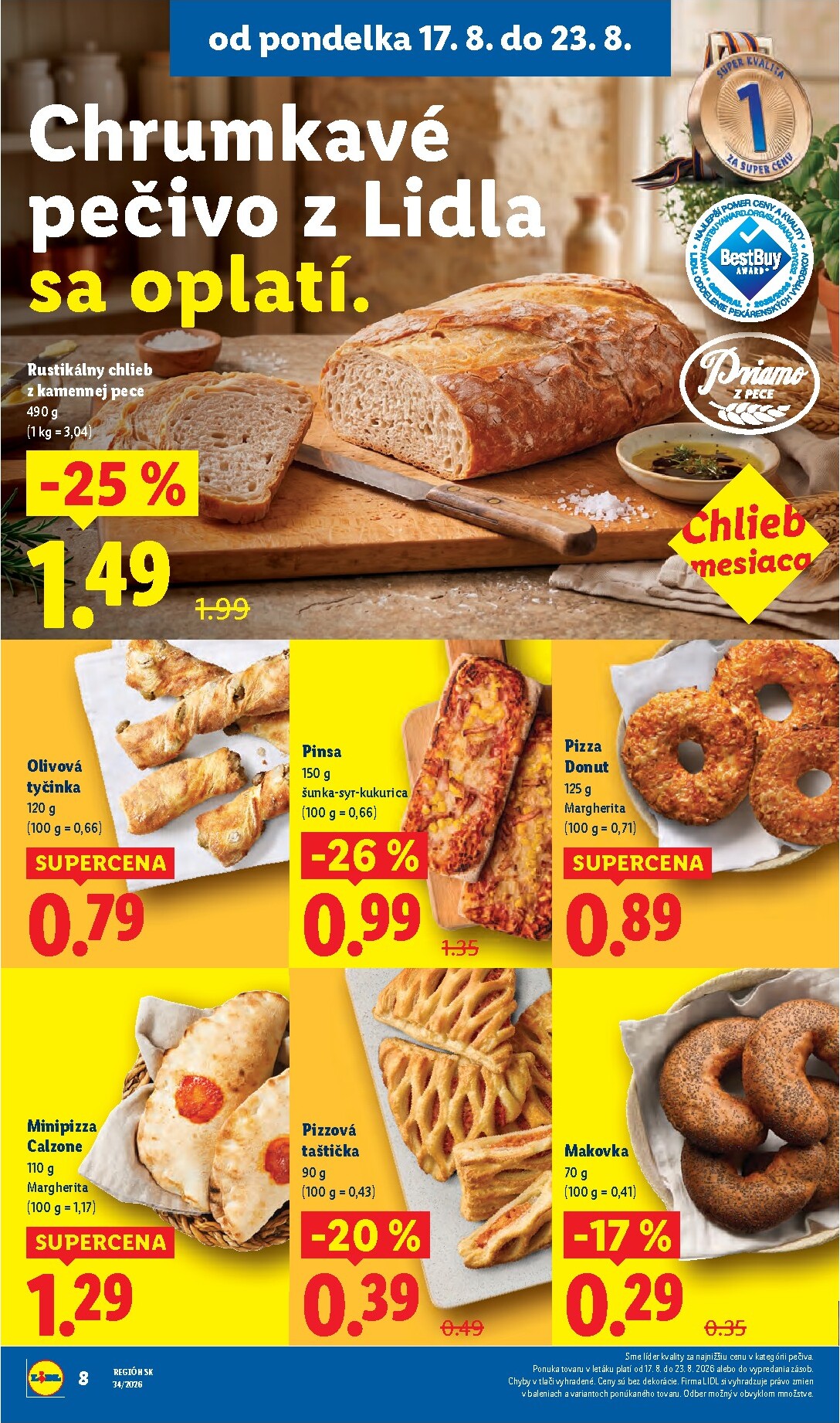 lidl - Nový Lidl leták od pondelka, 17.08.2026 do nedele, 23.08.2026 - page: 12