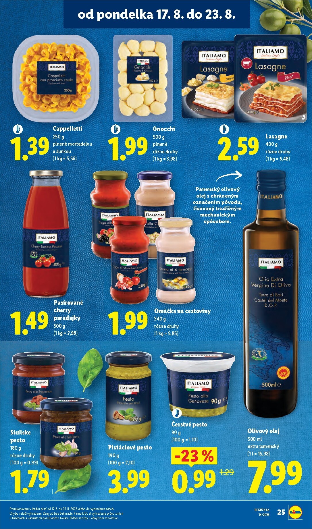 lidl - Nový Lidl leták od pondelka, 17.08.2026 do nedele, 23.08.2026 - page: 31