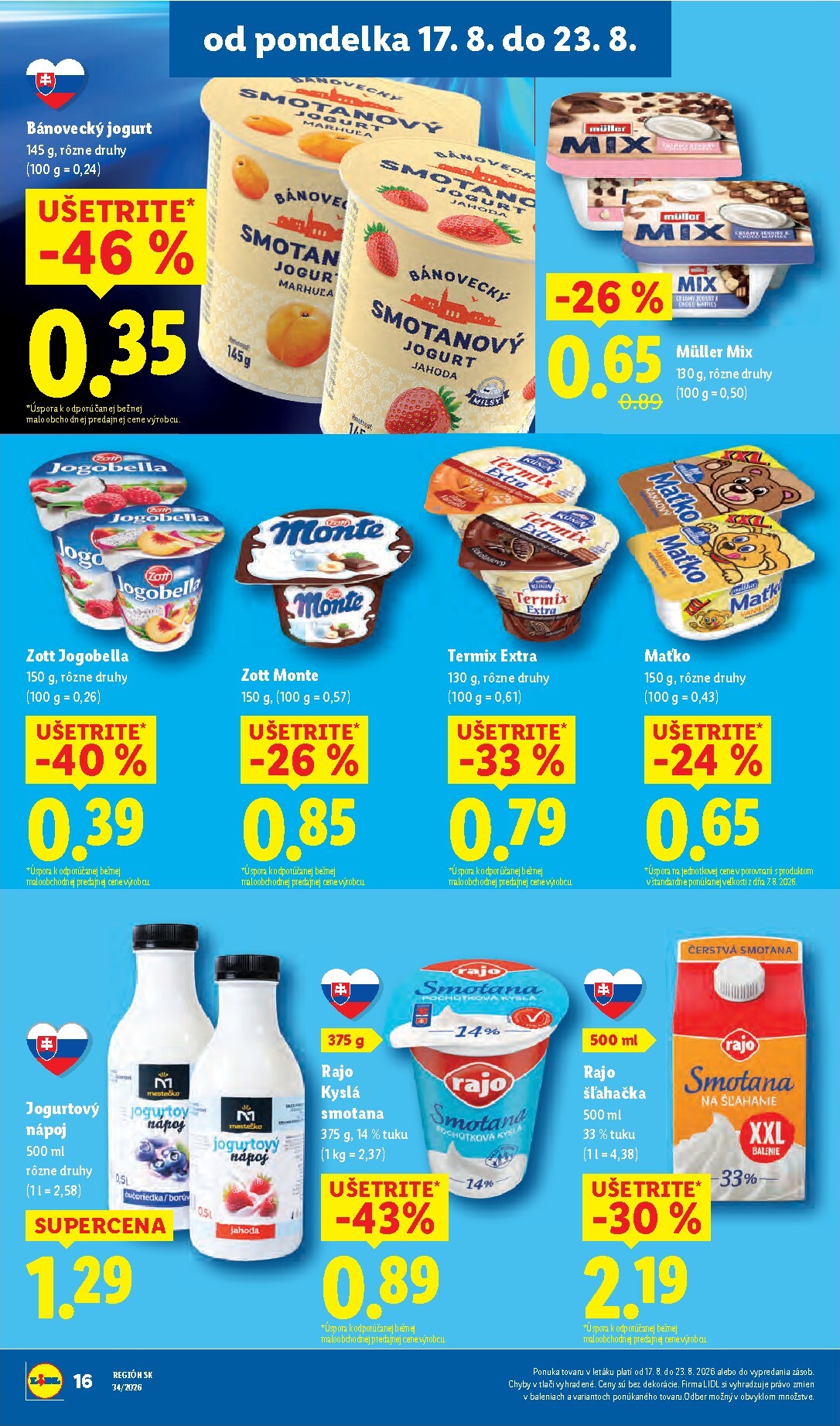 lidl - Nový Lidl leták od pondelka, 17.08.2026 do nedele, 23.08.2026 - page: 20