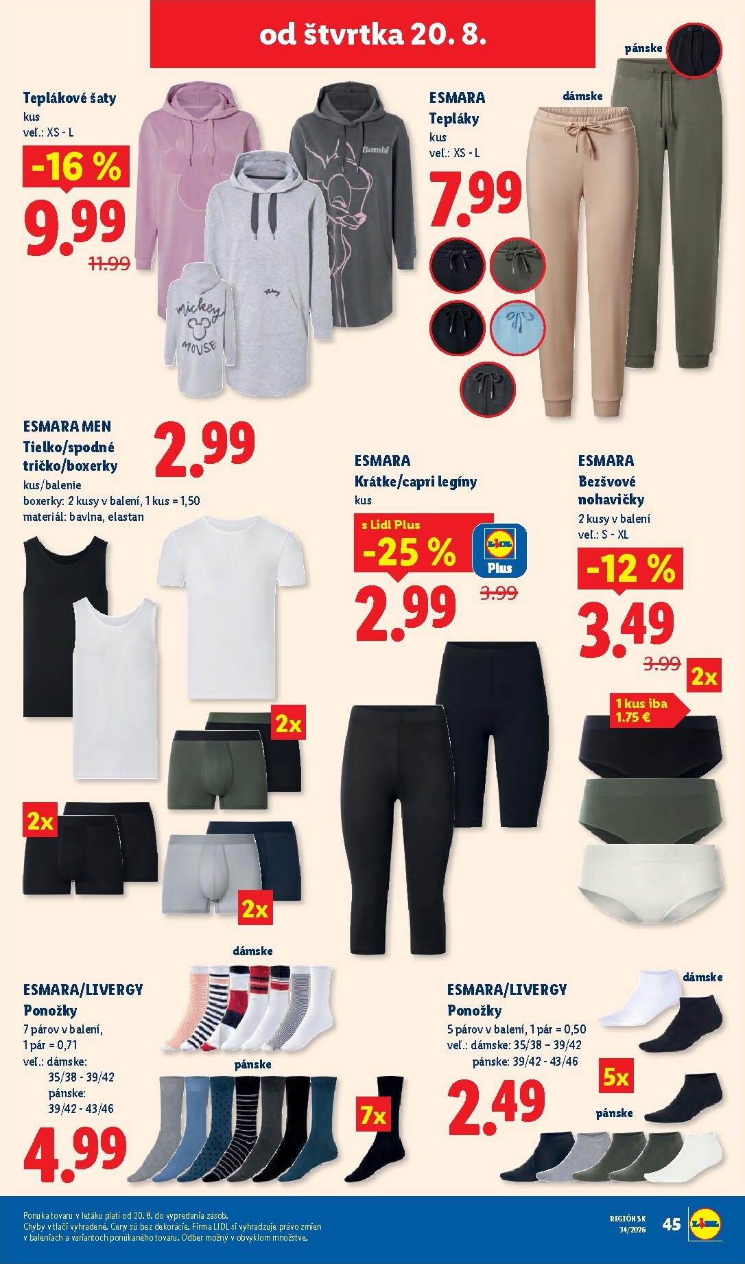 lidl - Nový Lidl leták od pondelka, 17.08.2026 do nedele, 23.08.2026 - page: 85