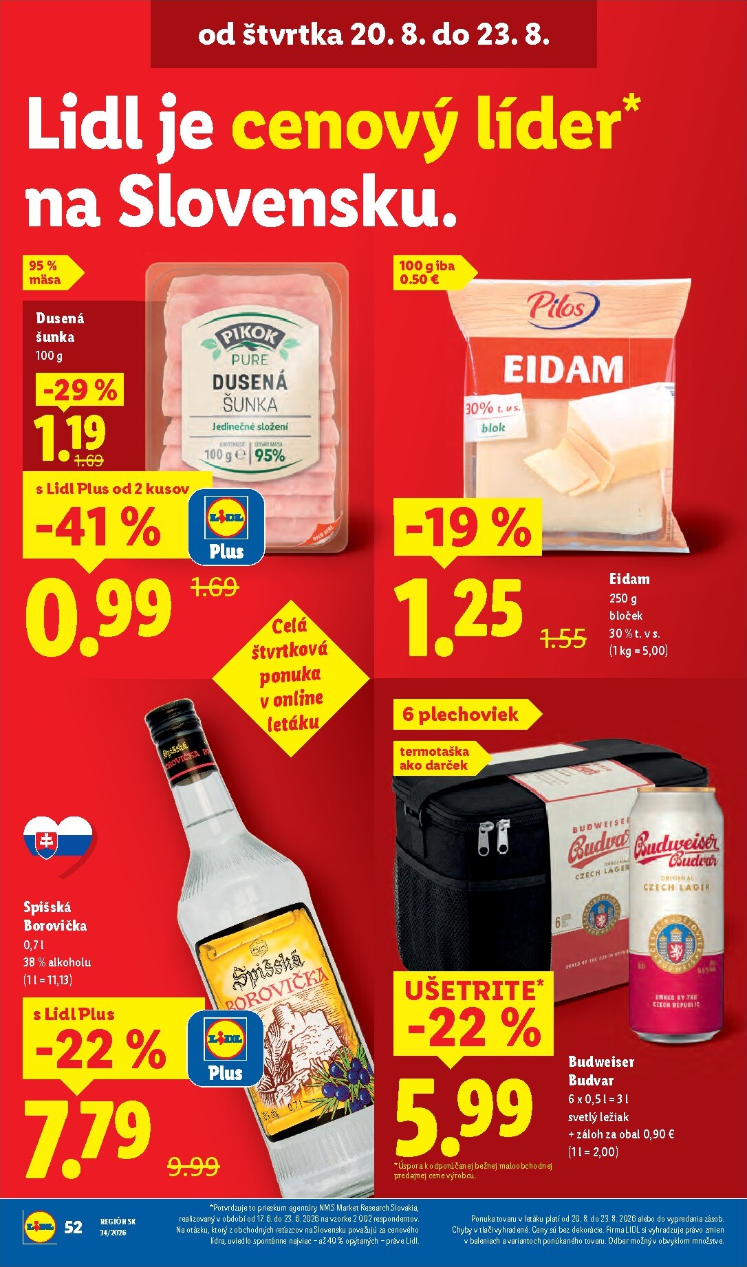 lidl - Nový Lidl leták od pondelka, 17.08.2026 do nedele, 23.08.2026 - page: 66