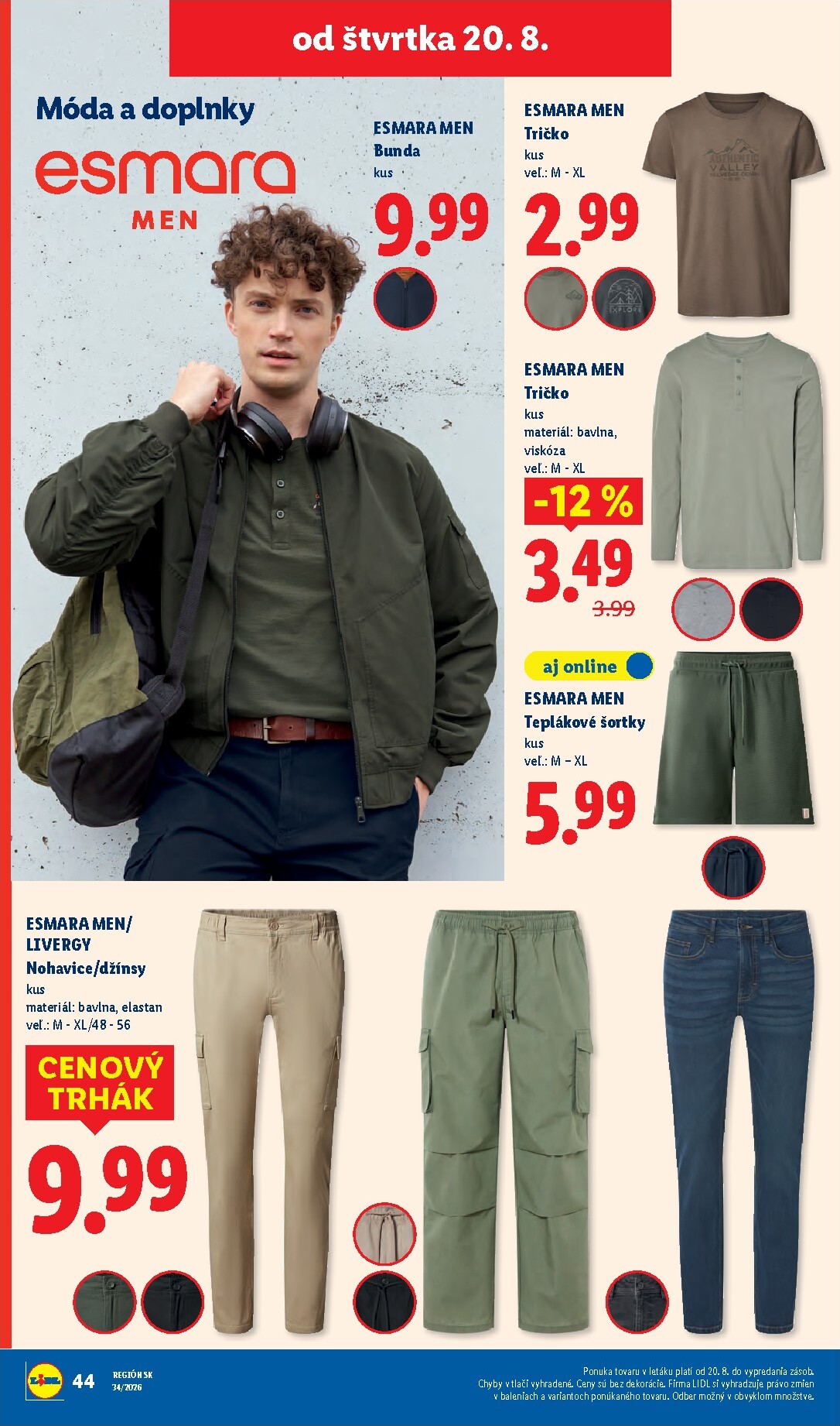 lidl - Nový Lidl leták od pondelka, 17.08.2026 do nedele, 23.08.2026 - page: 84