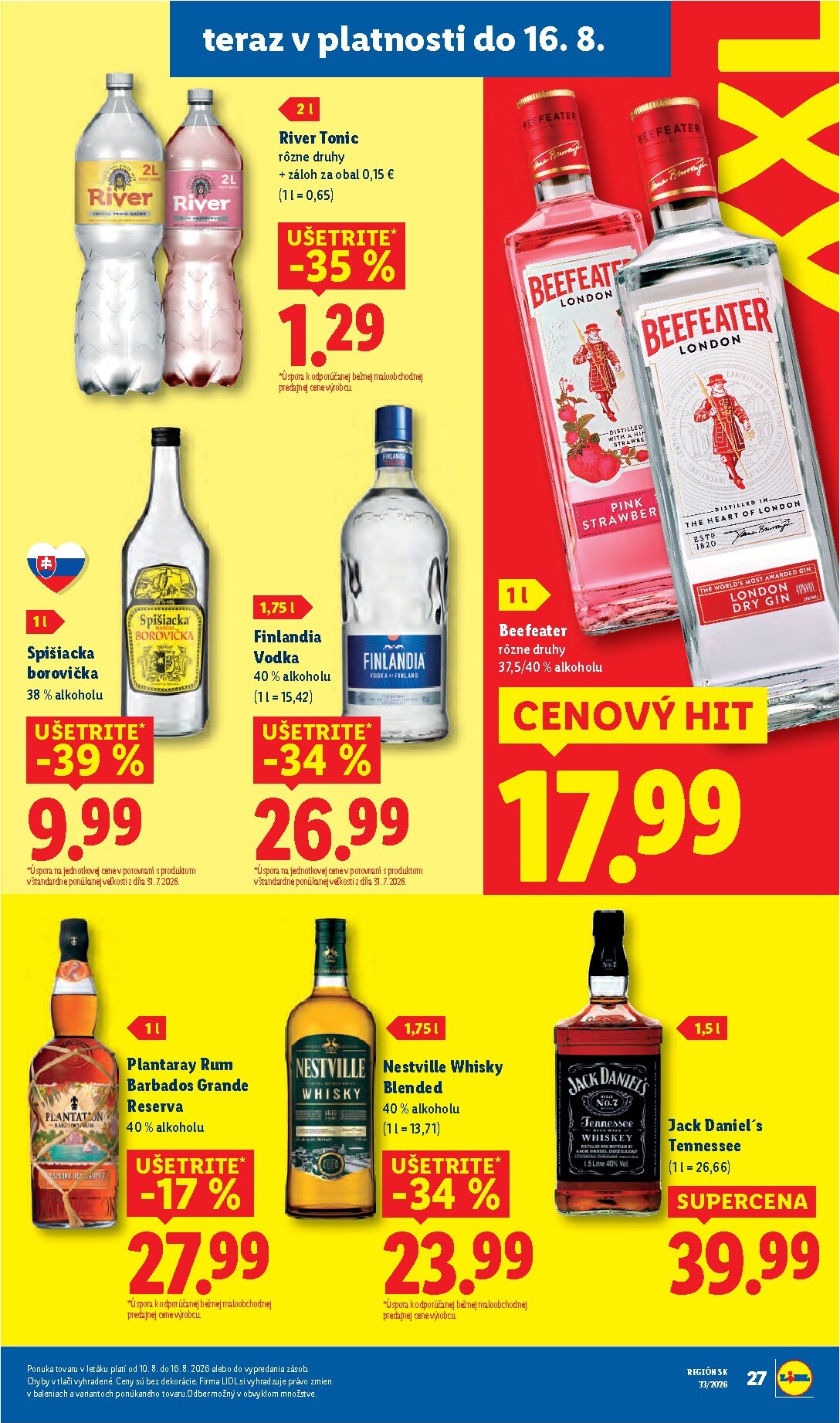 lidl - Aktuálny Lidl leták od pondelka, 10.08.2026 do nedele, 16.08.2026 - page: 55