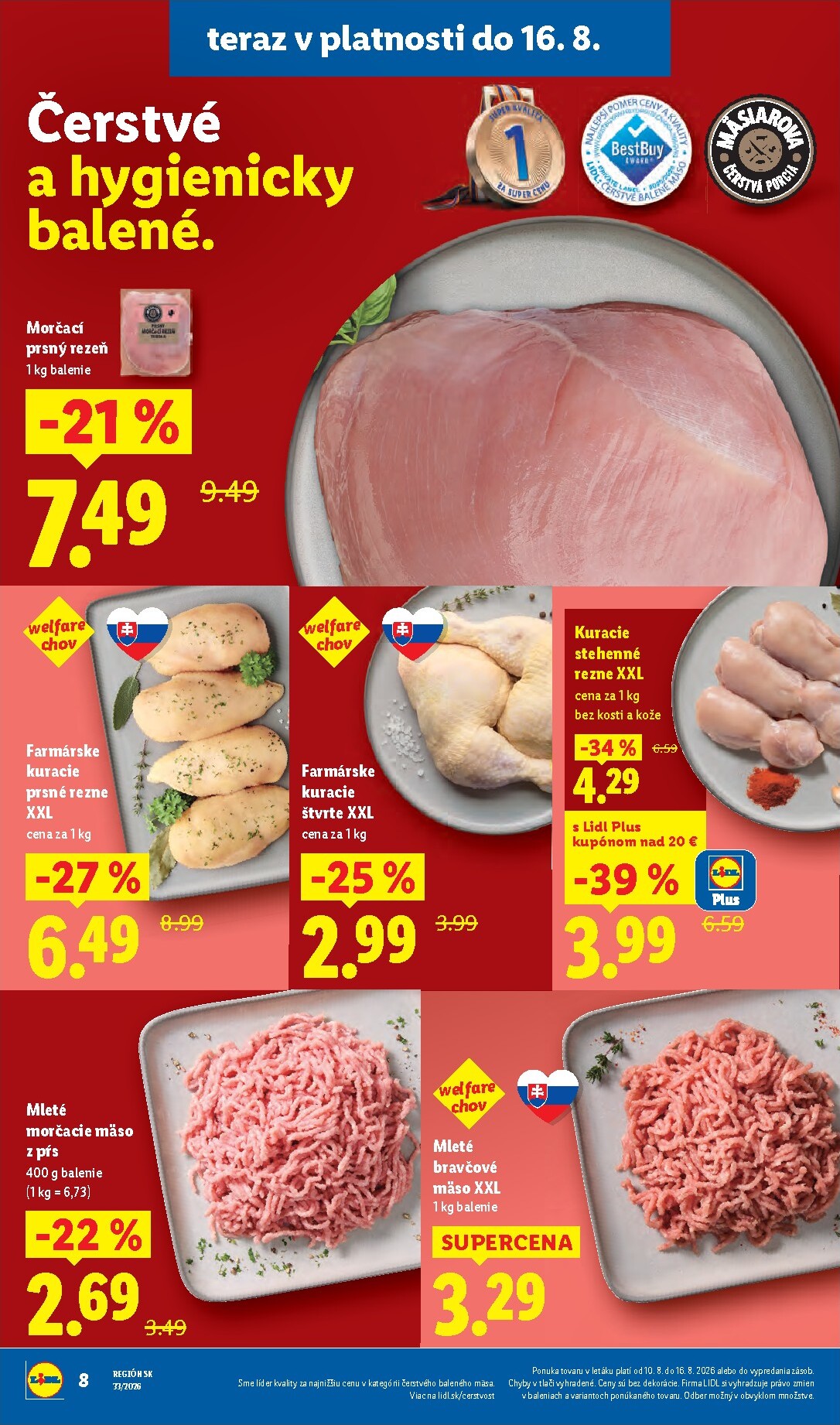 lidl - Aktuálny Lidl leták od pondelka, 10.08.2026 do nedele, 16.08.2026 - page: 16