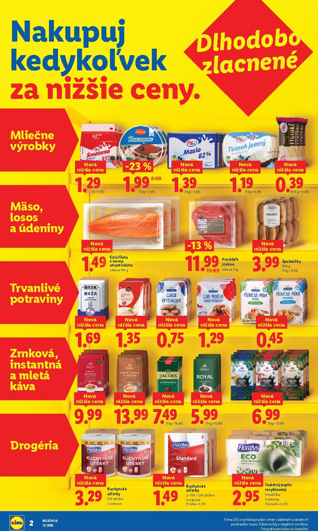 lidl - Aktuálny Lidl leták od pondelka, 10.08.2026 do nedele, 16.08.2026 - page: 4