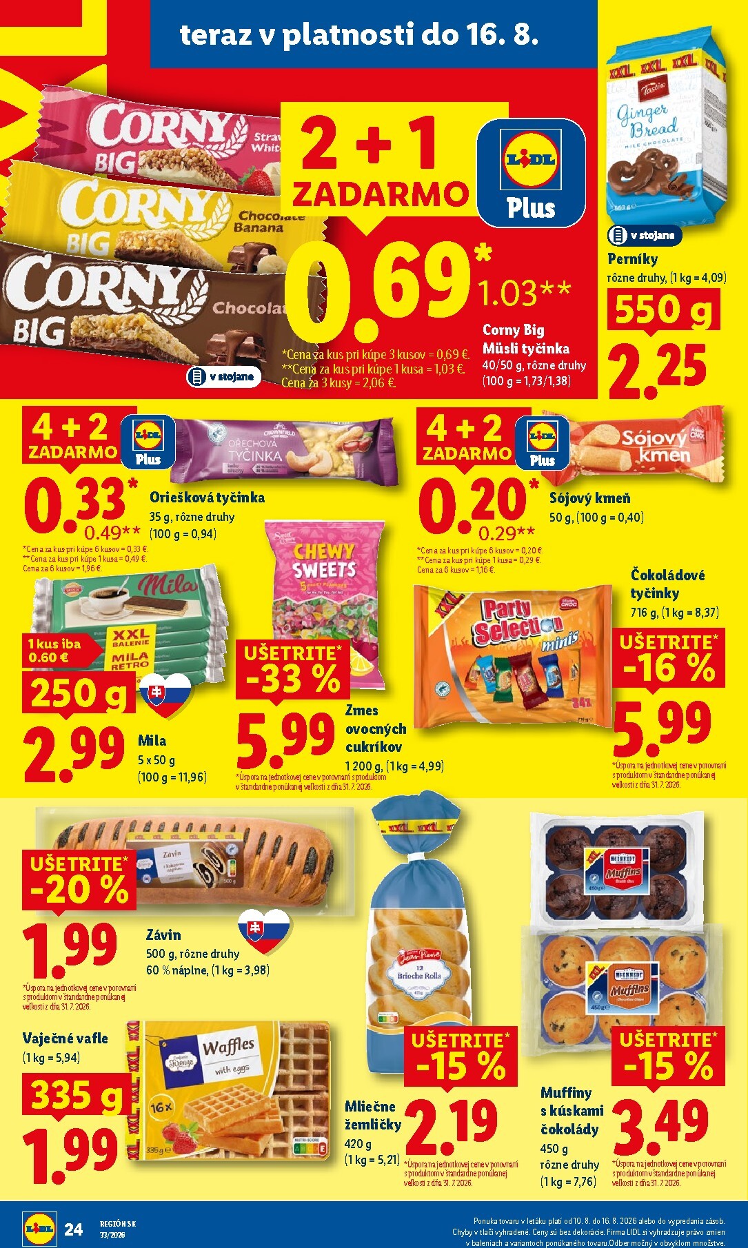 lidl - Aktuálny Lidl leták od pondelka, 10.08.2026 do nedele, 16.08.2026 - page: 50