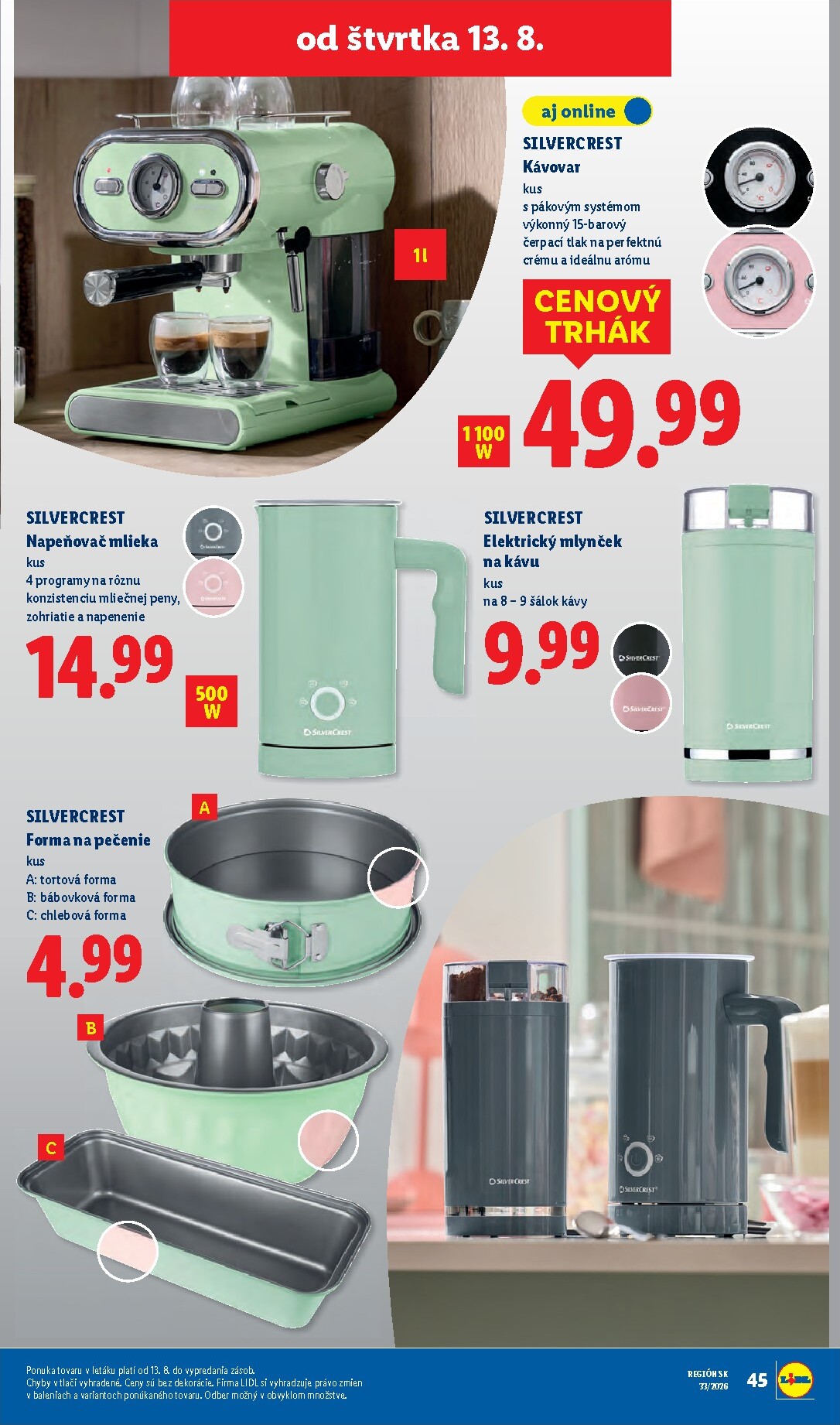 lidl - Aktuálny Lidl leták od pondelka, 10.08.2026 do nedele, 16.08.2026 - page: 67