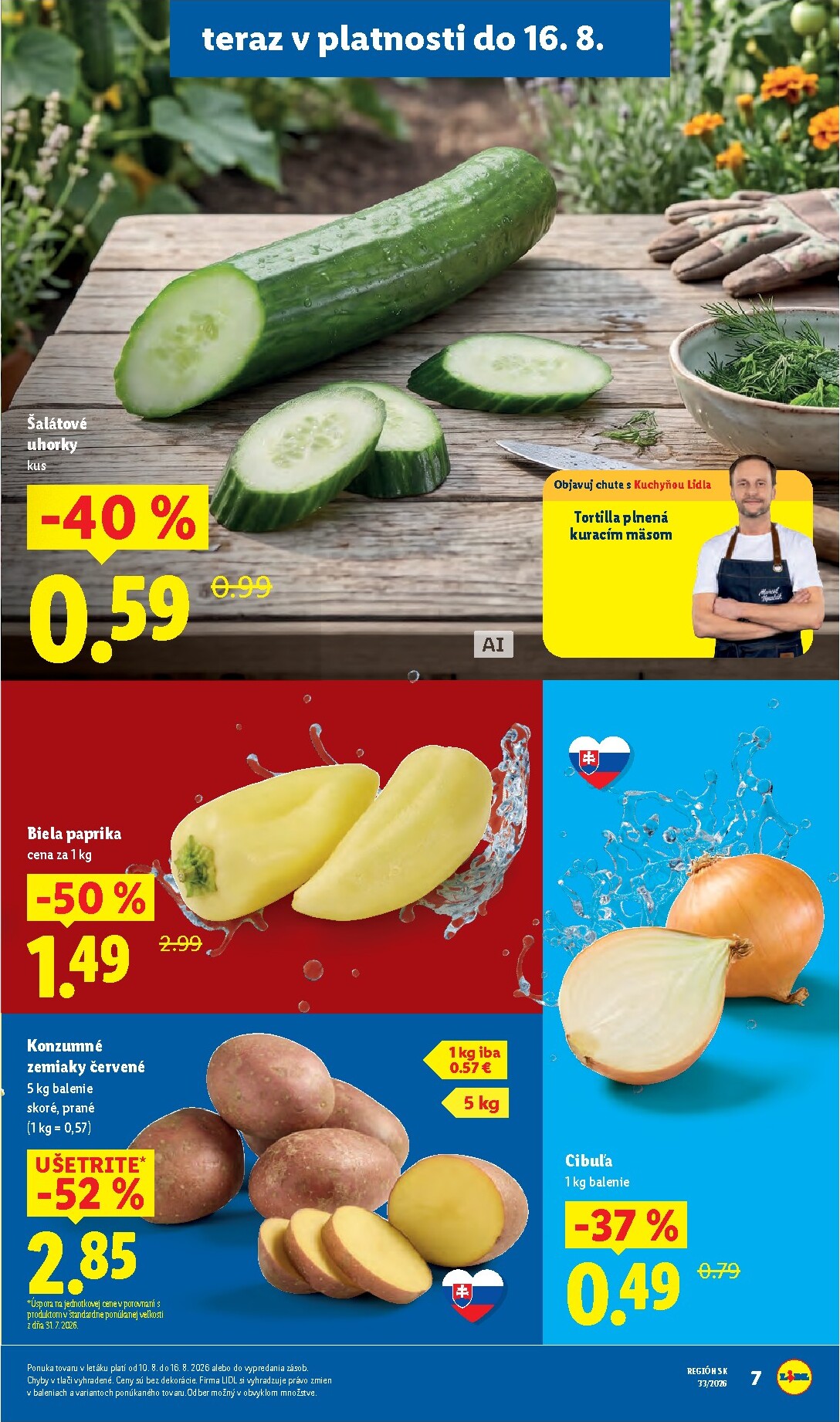 lidl - Aktuálny Lidl leták od pondelka, 10.08.2026 do nedele, 16.08.2026 - page: 13