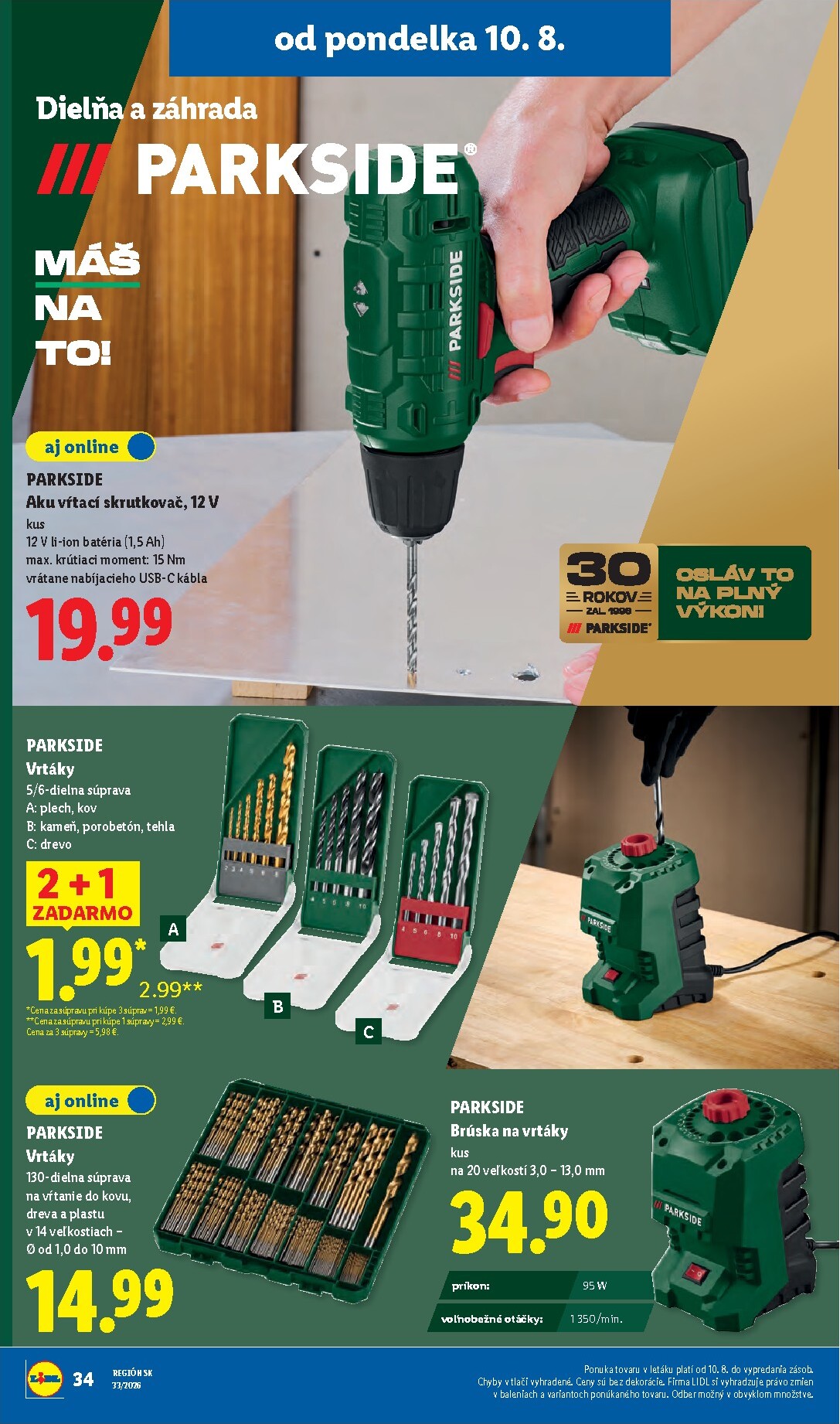 lidl - Aktuálny Lidl leták od pondelka, 10.08.2026 do nedele, 16.08.2026 - page: 88