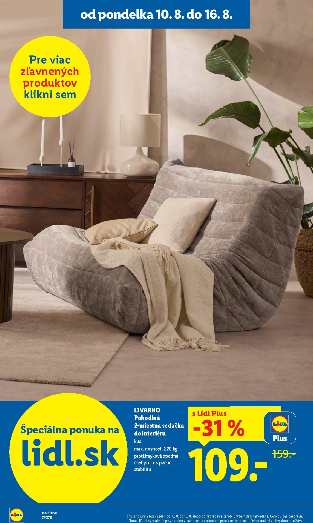 lidl - Aktuálny Lidl leták od pondelka, 10.08.2026 do nedele, 16.08.2026 - page: 98
