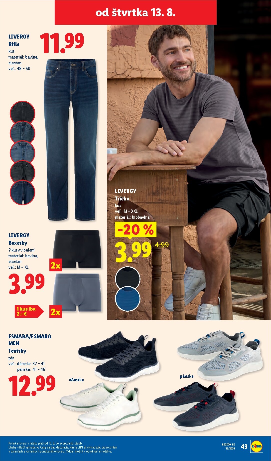 lidl - Aktuálny Lidl leták od pondelka, 10.08.2026 do nedele, 16.08.2026 - page: 73