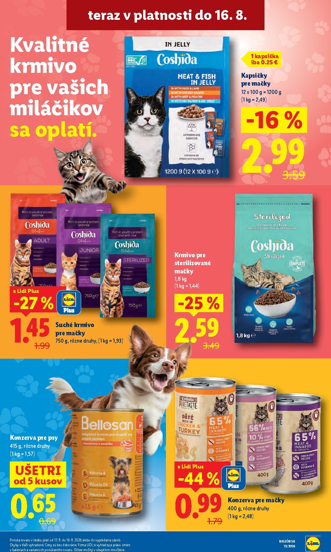 lidl - Aktuálny Lidl leták od pondelka, 10.08.2026 do nedele, 16.08.2026 - page: 39