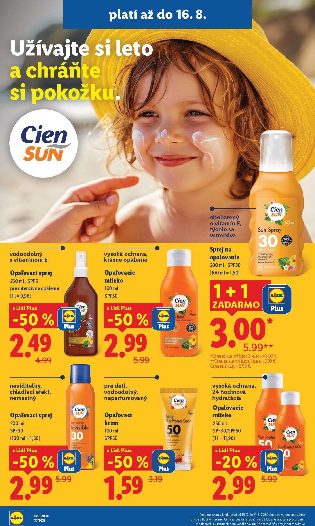 lidl - Aktuálny Lidl leták od pondelka, 10.08.2026 do nedele, 16.08.2026 - page: 33