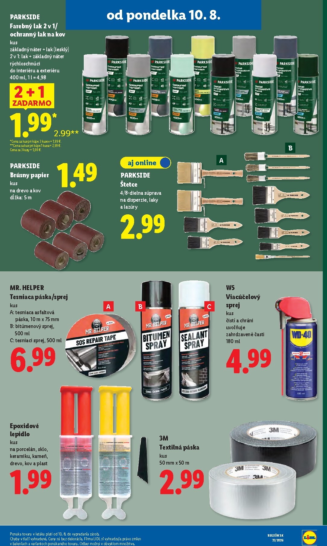 lidl - Aktuálny Lidl leták od pondelka, 10.08.2026 do nedele, 16.08.2026 - page: 94