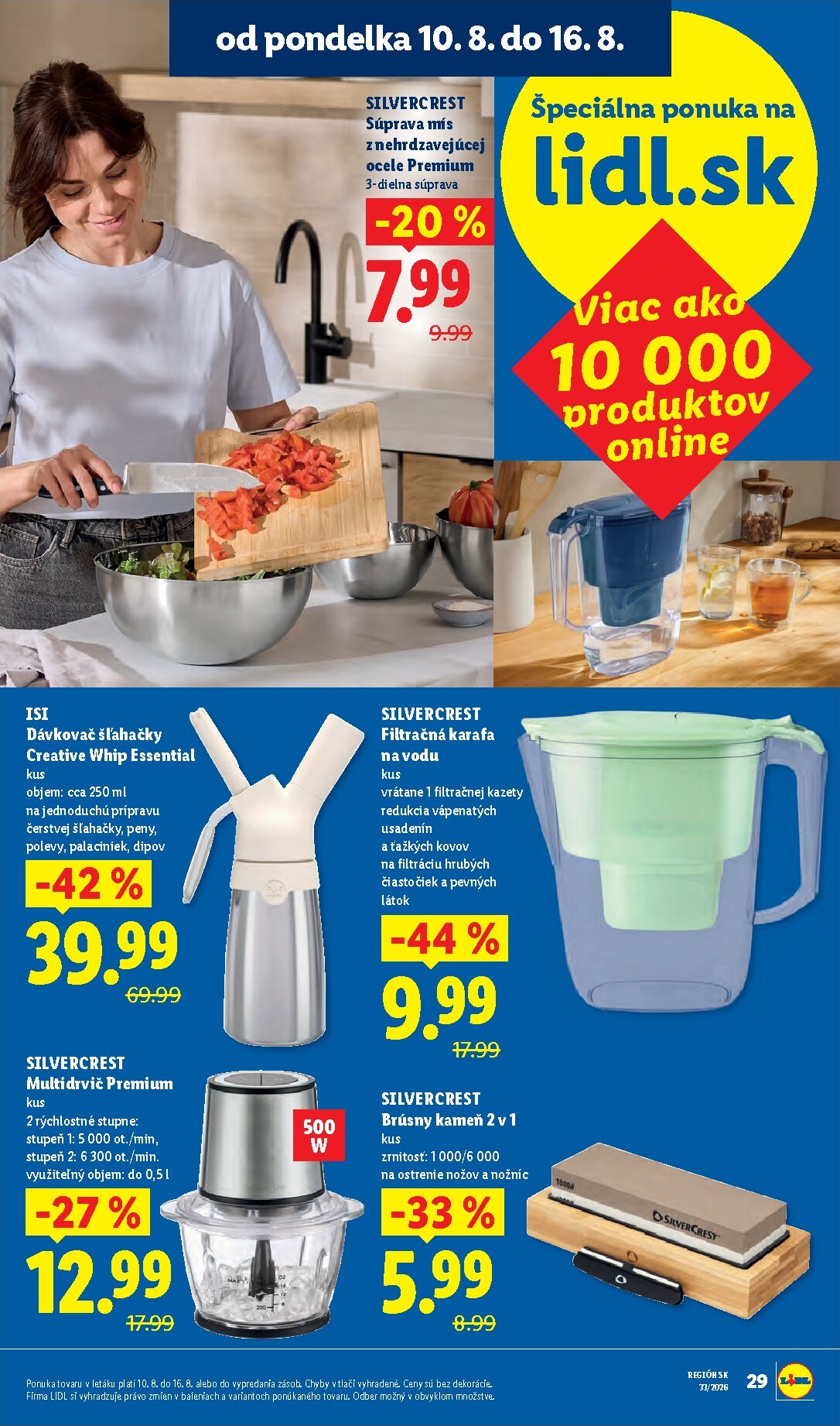 lidl - Aktuálny Lidl leták od pondelka, 10.08.2026 do nedele, 16.08.2026 - page: 8