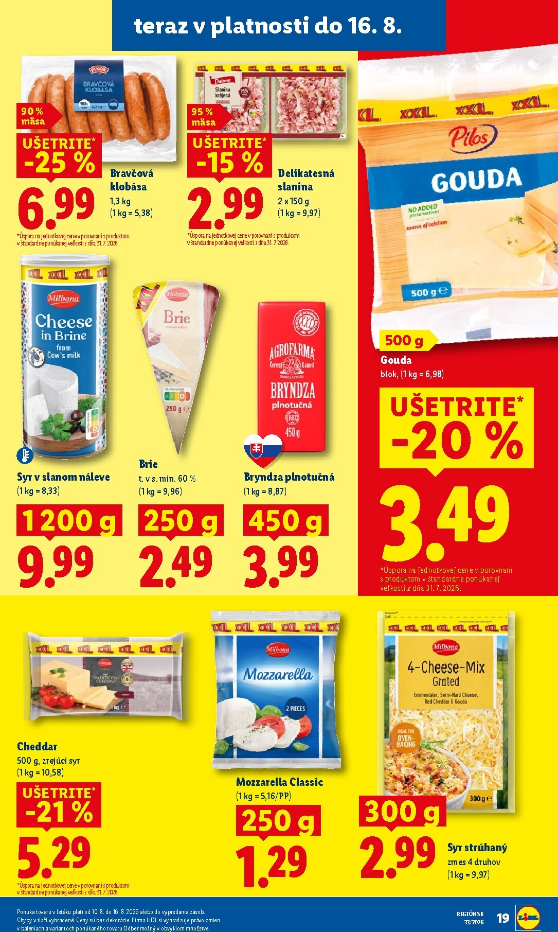lidl - Aktuálny Lidl leták od pondelka, 10.08.2026 do nedele, 16.08.2026 - page: 45