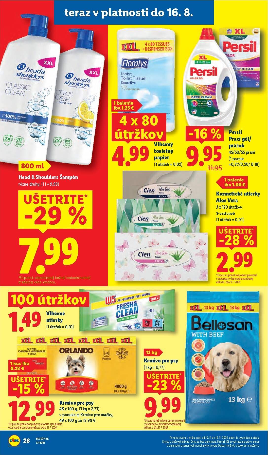 lidl - Aktuálny Lidl leták od pondelka, 10.08.2026 do nedele, 16.08.2026 - page: 56