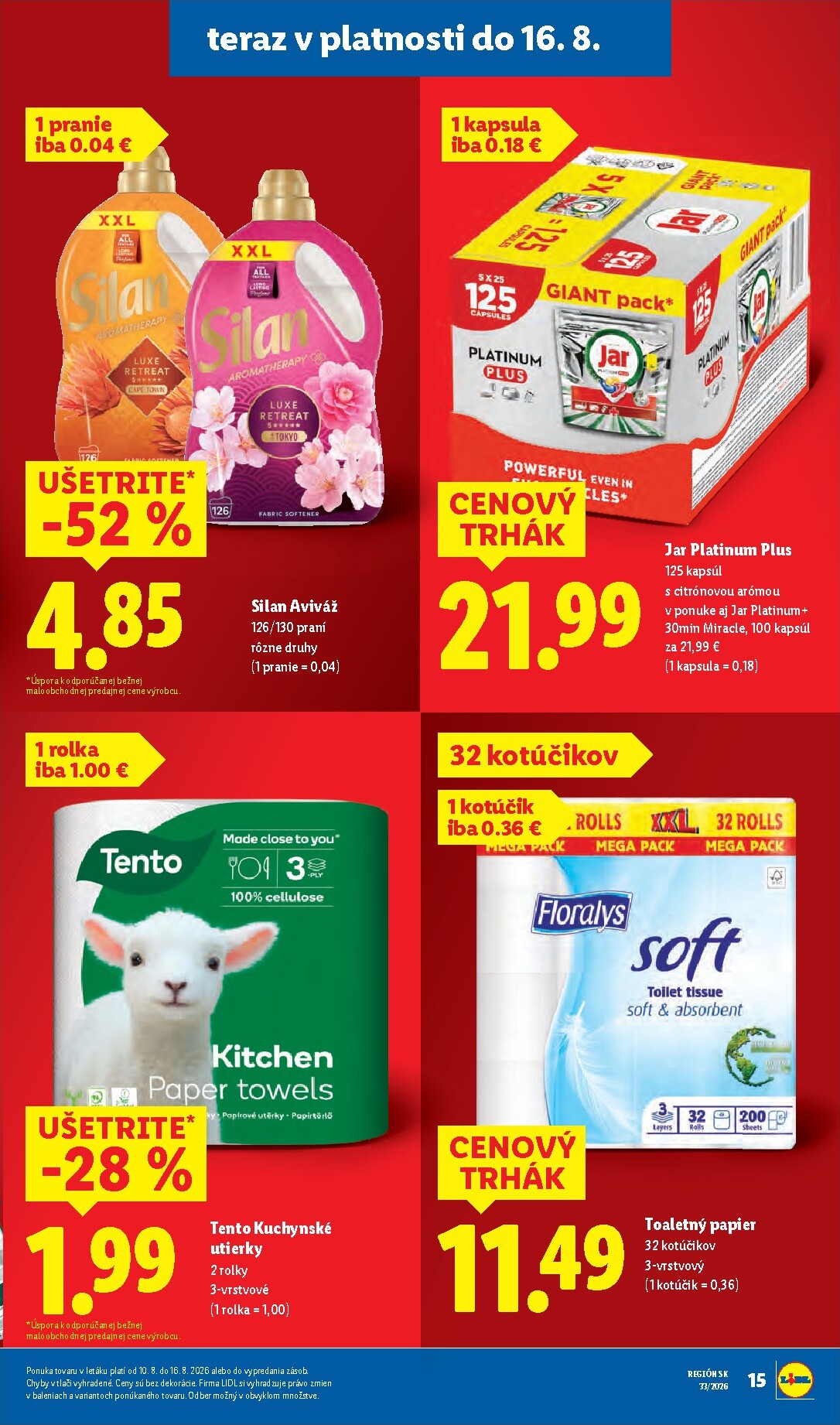 lidl - Aktuálny Lidl leták od pondelka, 10.08.2026 do nedele, 16.08.2026 - page: 24