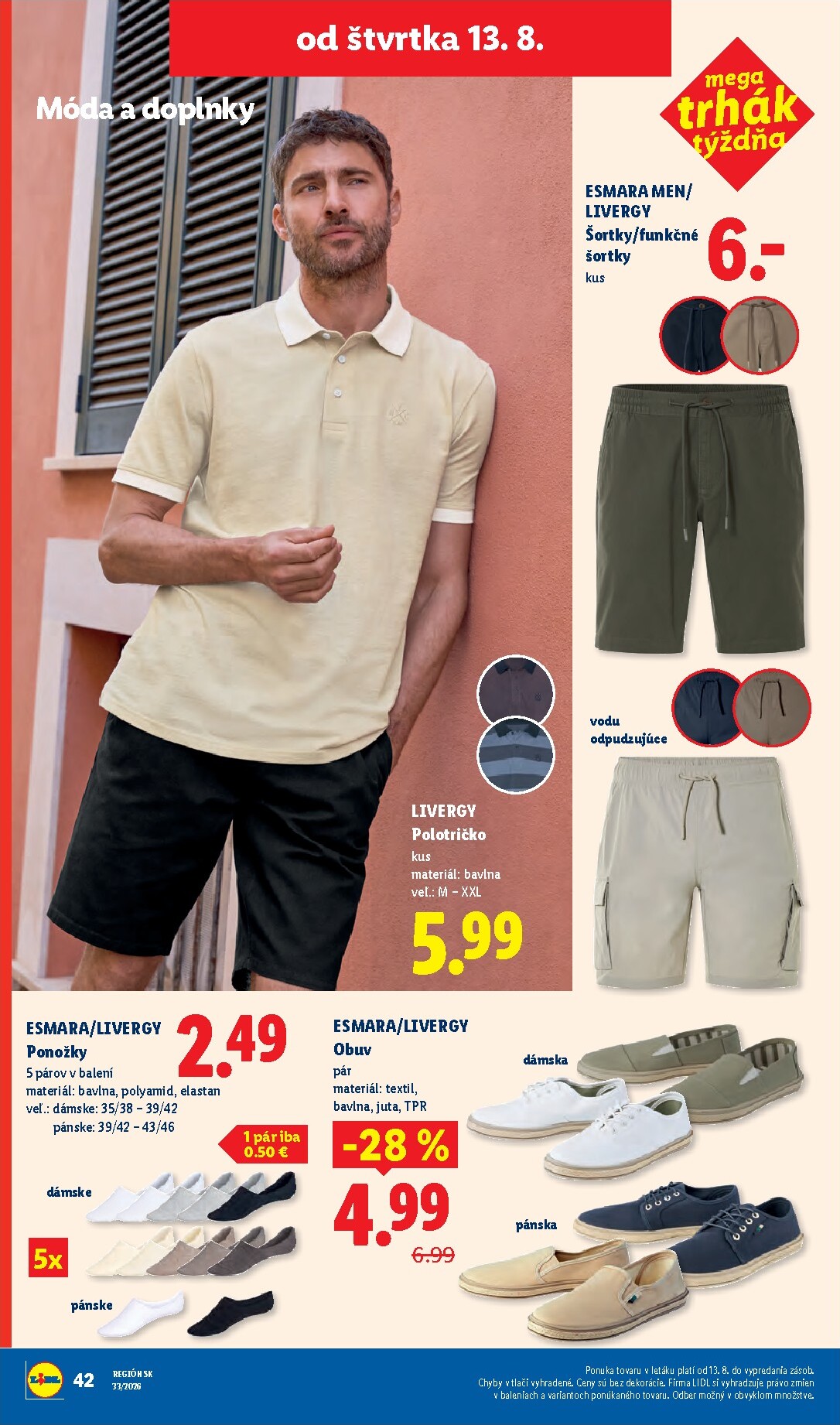 lidl - Aktuálny Lidl leták od pondelka, 10.08.2026 do nedele, 16.08.2026 - page: 72