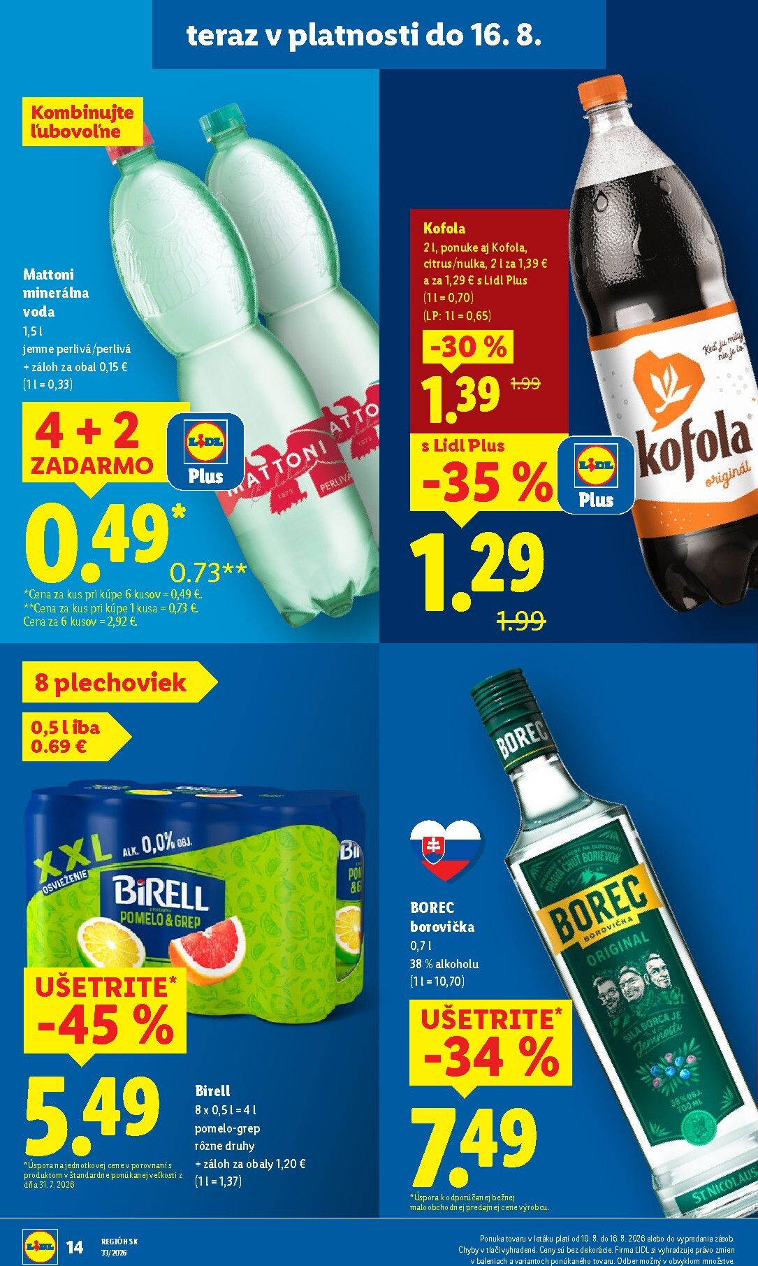 lidl - Aktuálny Lidl leták od pondelka, 10.08.2026 do nedele, 16.08.2026 - page: 23