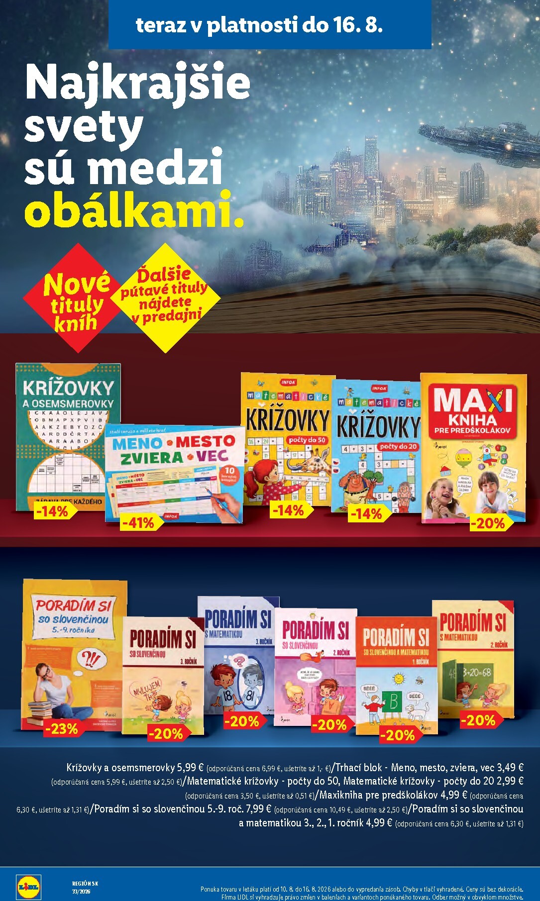 lidl - Aktuálny Lidl leták od pondelka, 10.08.2026 do nedele, 16.08.2026 - page: 96