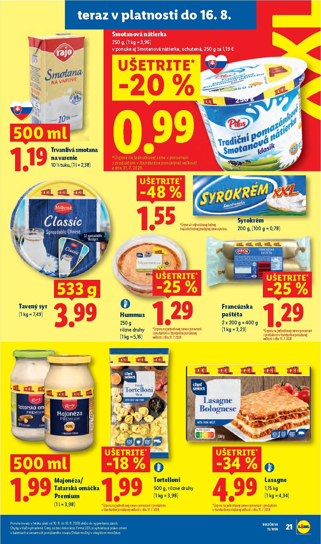 lidl - Aktuálny Lidl leták od pondelka, 10.08.2026 do nedele, 16.08.2026 - page: 47