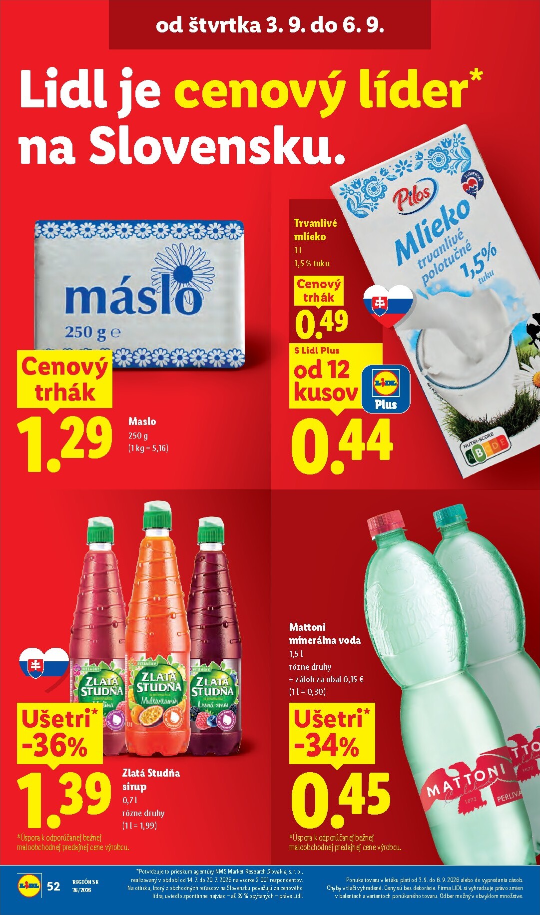 lidl - Aktuálny Lidl leták od pondelka, 31.08.2026 do nedele, 06.09.2026 - page: 72