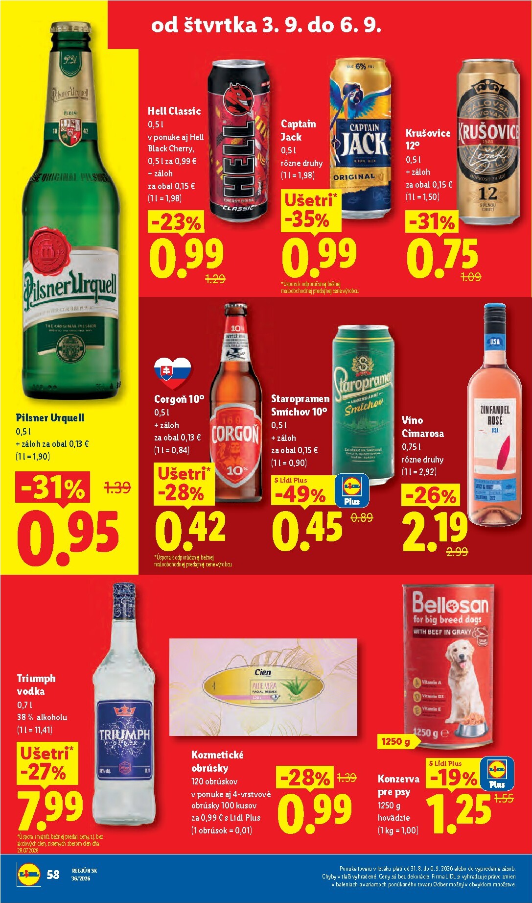 lidl - Aktuálny Lidl leták od pondelka, 31.08.2026 do nedele, 06.09.2026 - page: 82