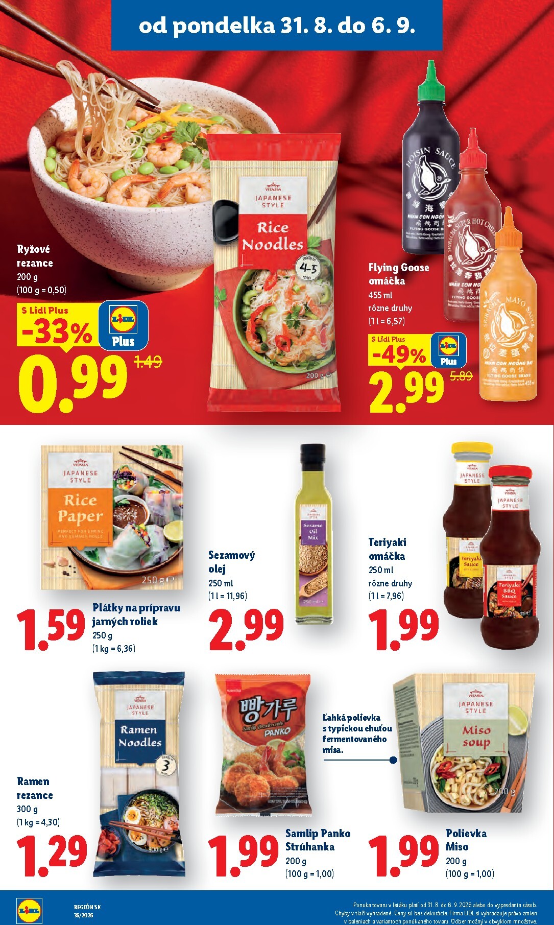 lidl - Aktuálny Lidl leták od pondelka, 31.08.2026 do nedele, 06.09.2026 - page: 46
