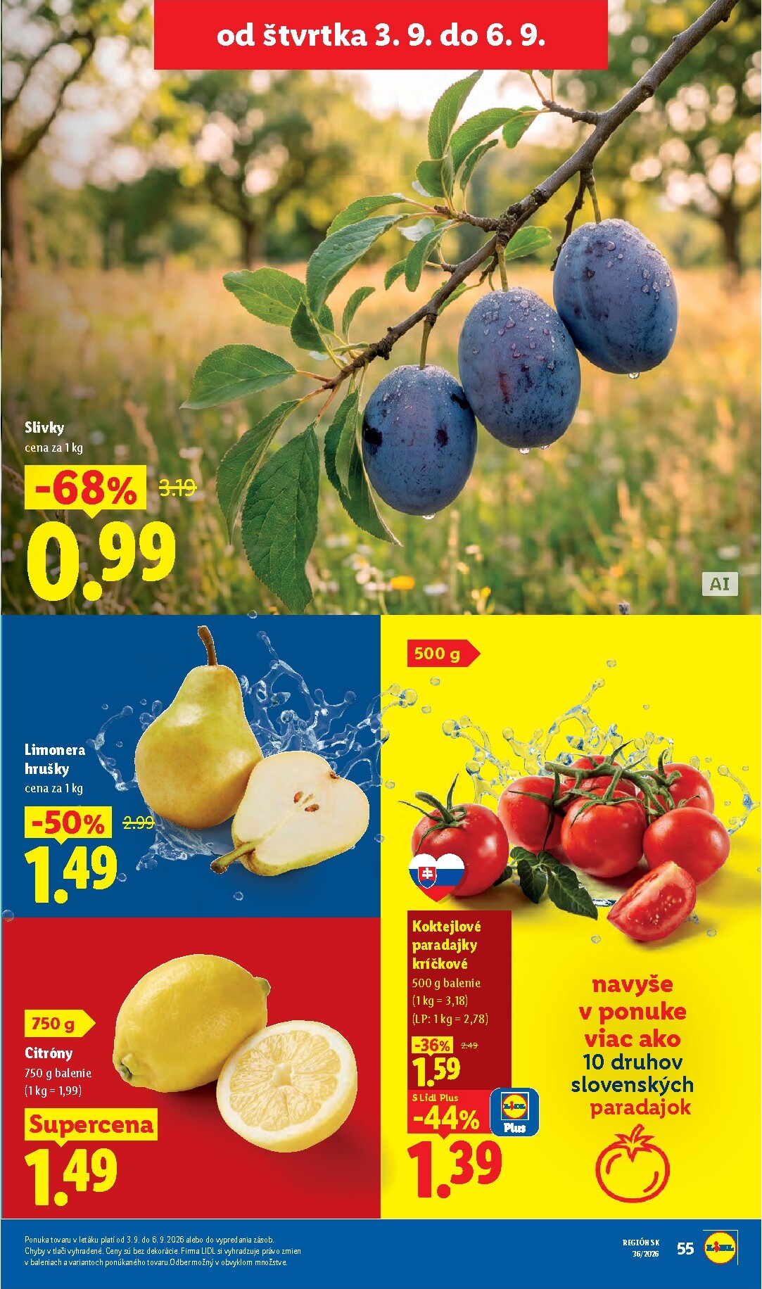 lidl - Aktuálny Lidl leták od pondelka, 31.08.2026 do nedele, 06.09.2026 - page: 75