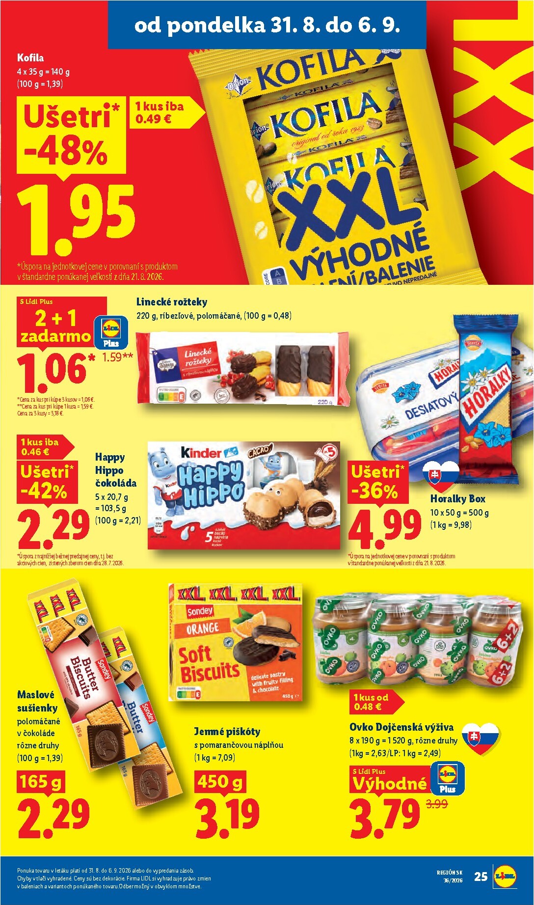 lidl - Aktuálny Lidl leták od pondelka, 31.08.2026 do nedele, 06.09.2026 - page: 33