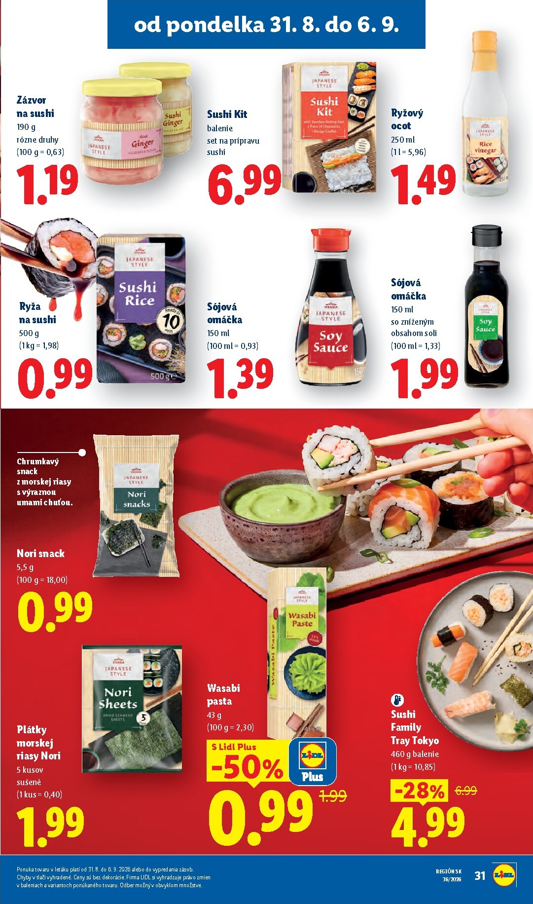 lidl - Aktuálny Lidl leták od pondelka, 31.08.2026 do nedele, 06.09.2026 - page: 45