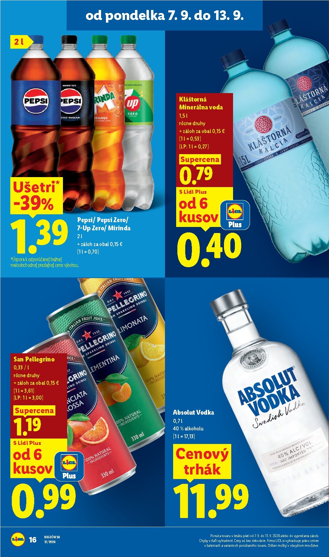 lidl - Nový Lidl leták od pondelka, 07.09.2026 do nedele, 13.09.2026 - page: 18