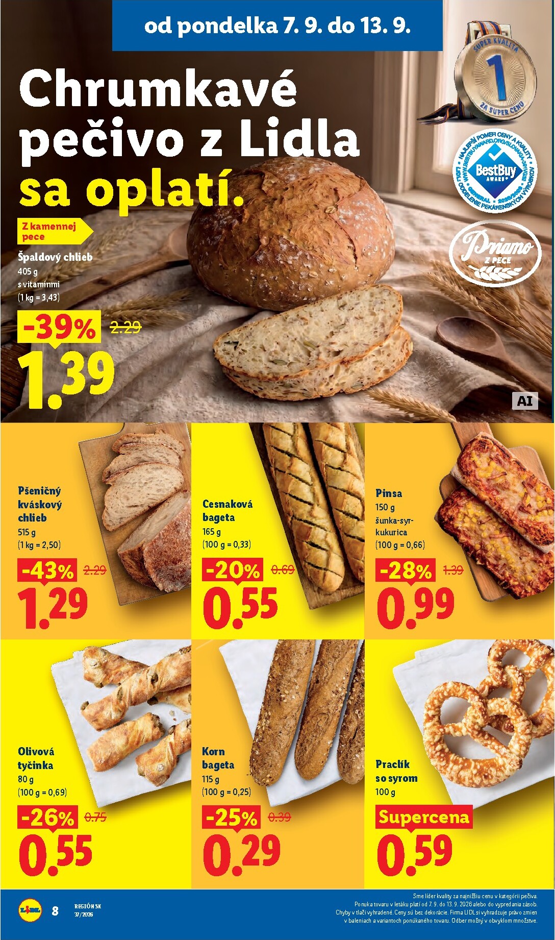 lidl - Nový Lidl leták od pondelka, 07.09.2026 do nedele, 13.09.2026 - page: 10