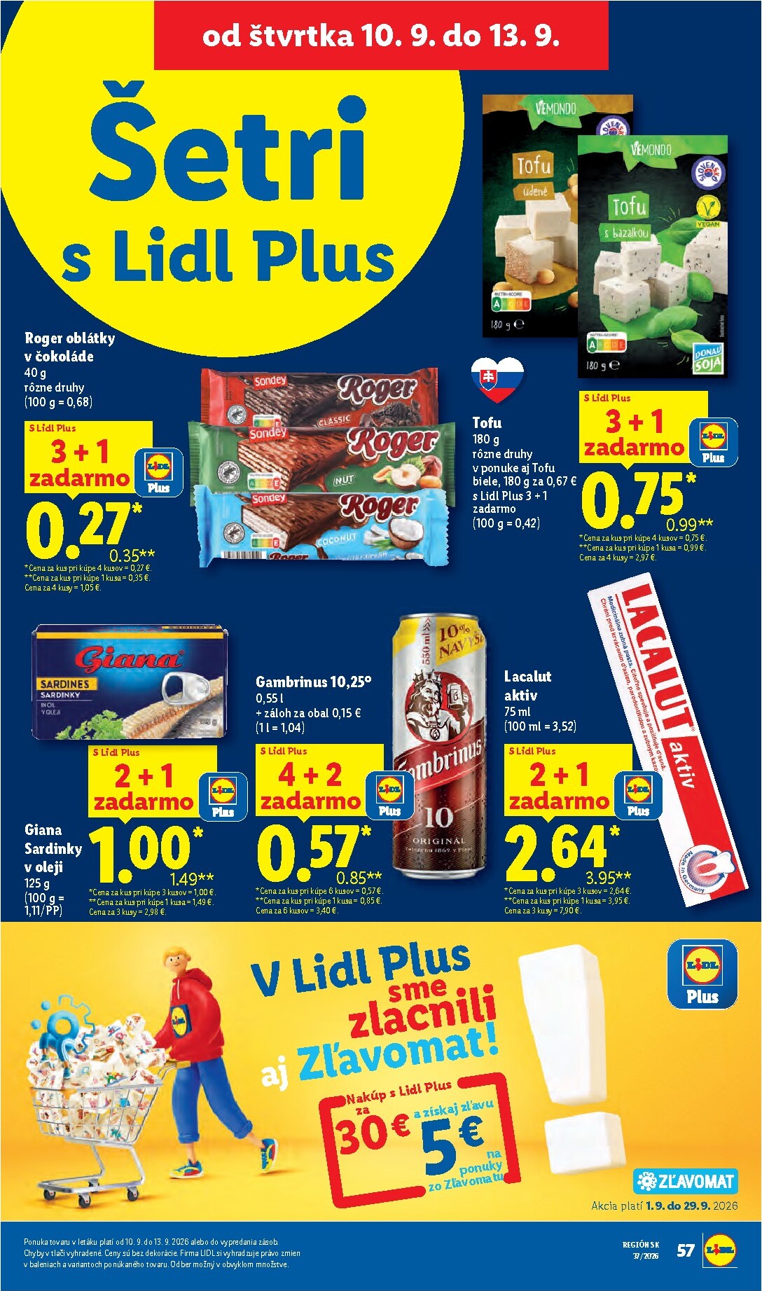 lidl - Nový Lidl leták od pondelka, 07.09.2026 do nedele, 13.09.2026 - page: 69