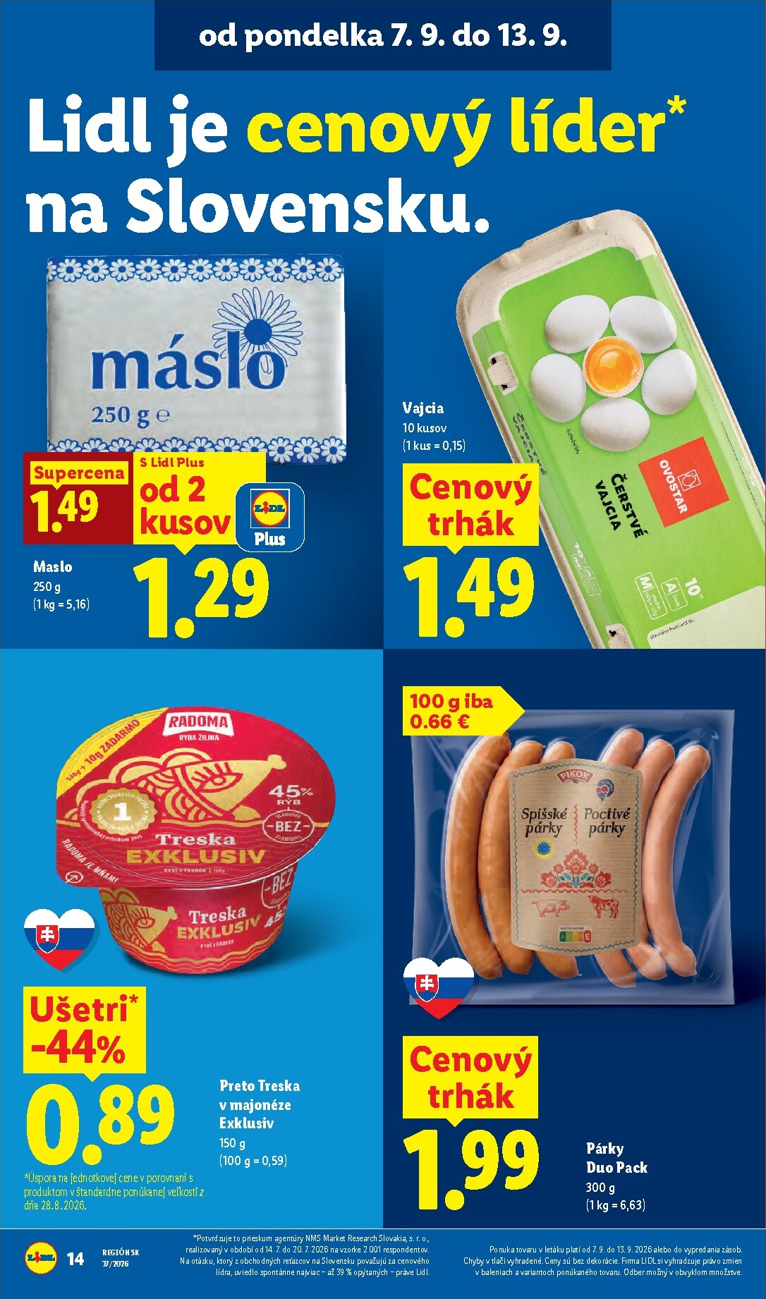 lidl - Nový Lidl leták od pondelka, 07.09.2026 do nedele, 13.09.2026 - page: 16