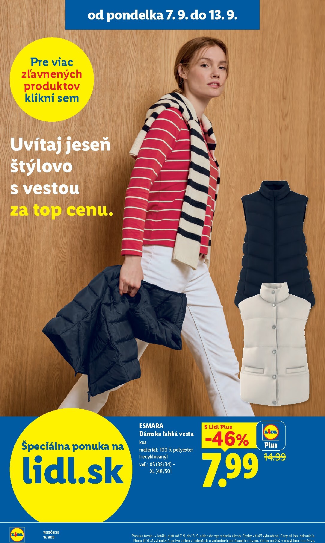 lidl - Aktuálny Lidl leták od pondelka, 07.09.2026 do nedele, 13.09.2026 - page: 56