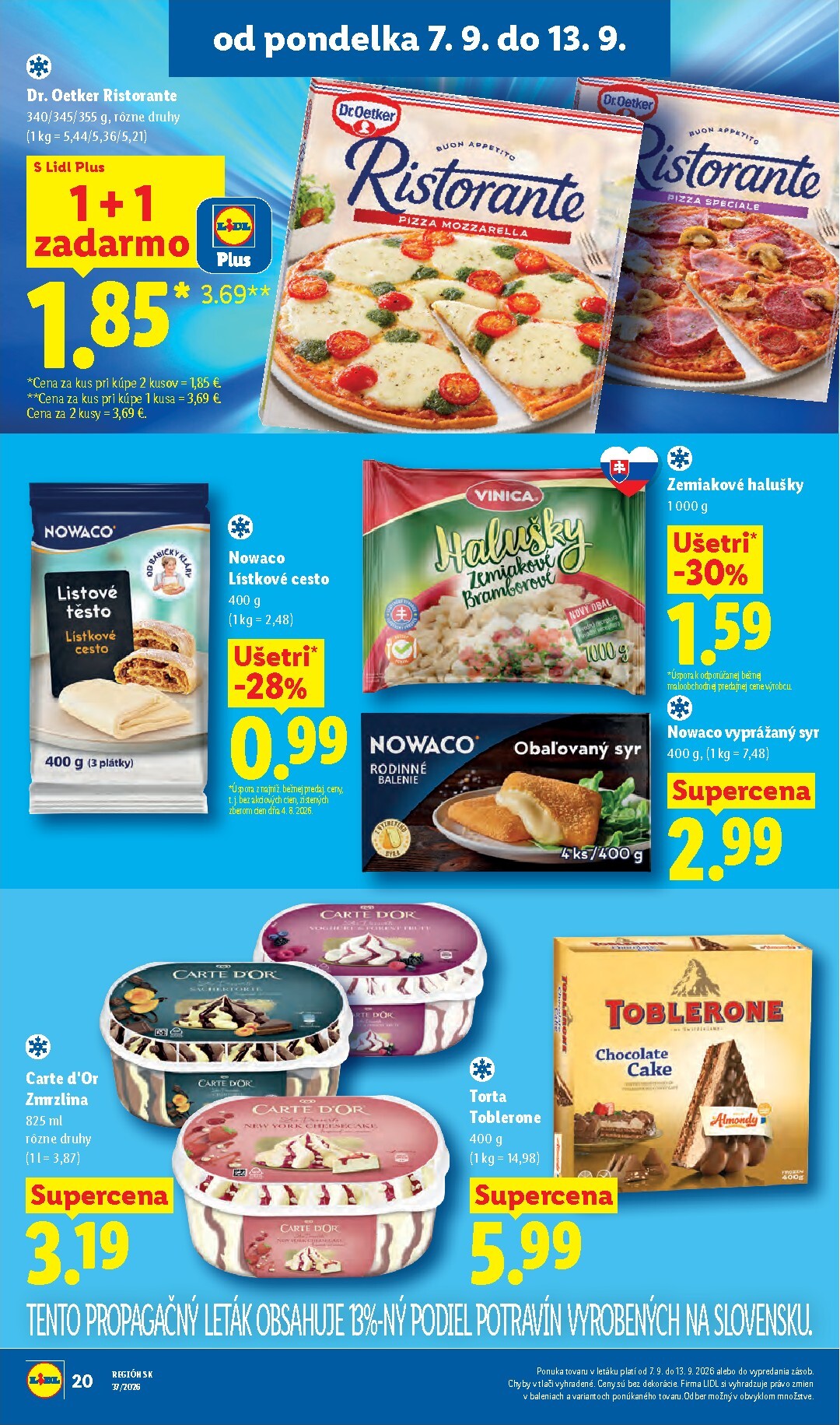 lidl - Aktuálny Lidl leták od pondelka, 07.09.2026 do nedele, 13.09.2026 - page: 28