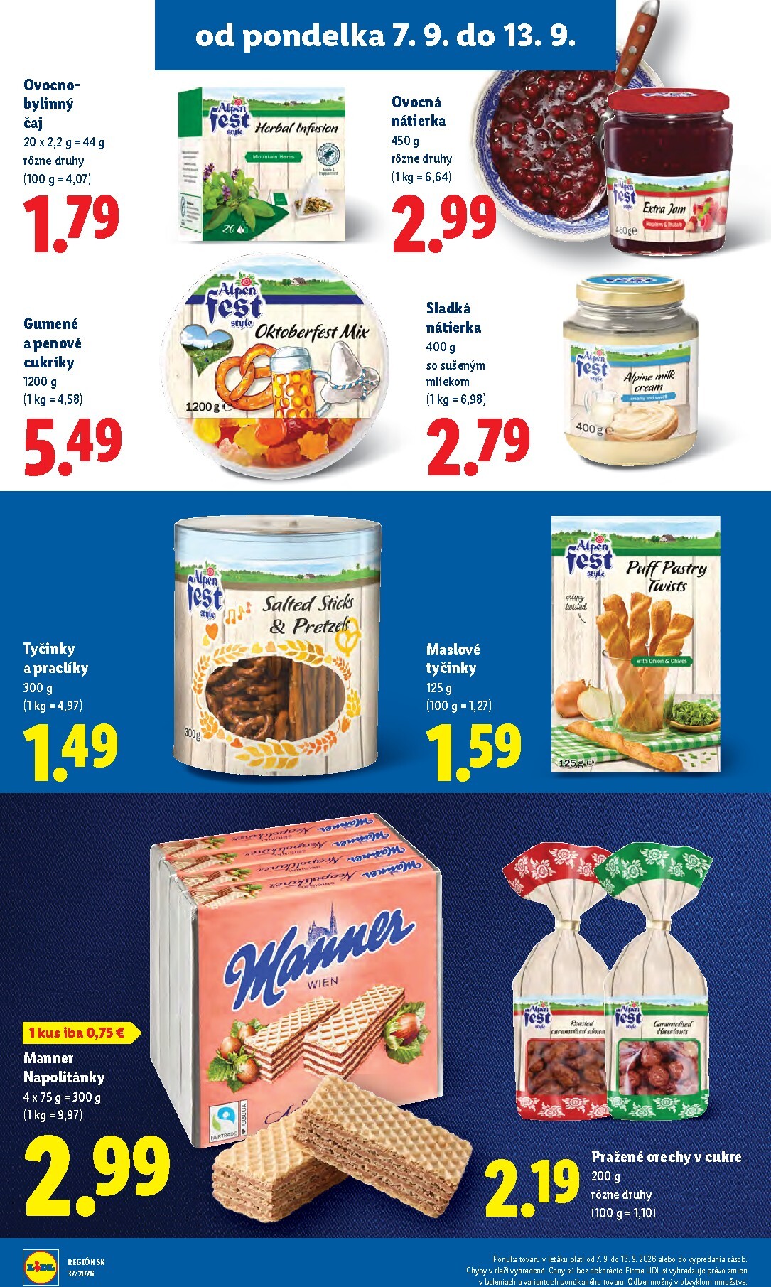 lidl - Aktuálny Lidl leták od pondelka, 07.09.2026 do nedele, 13.09.2026 - page: 44